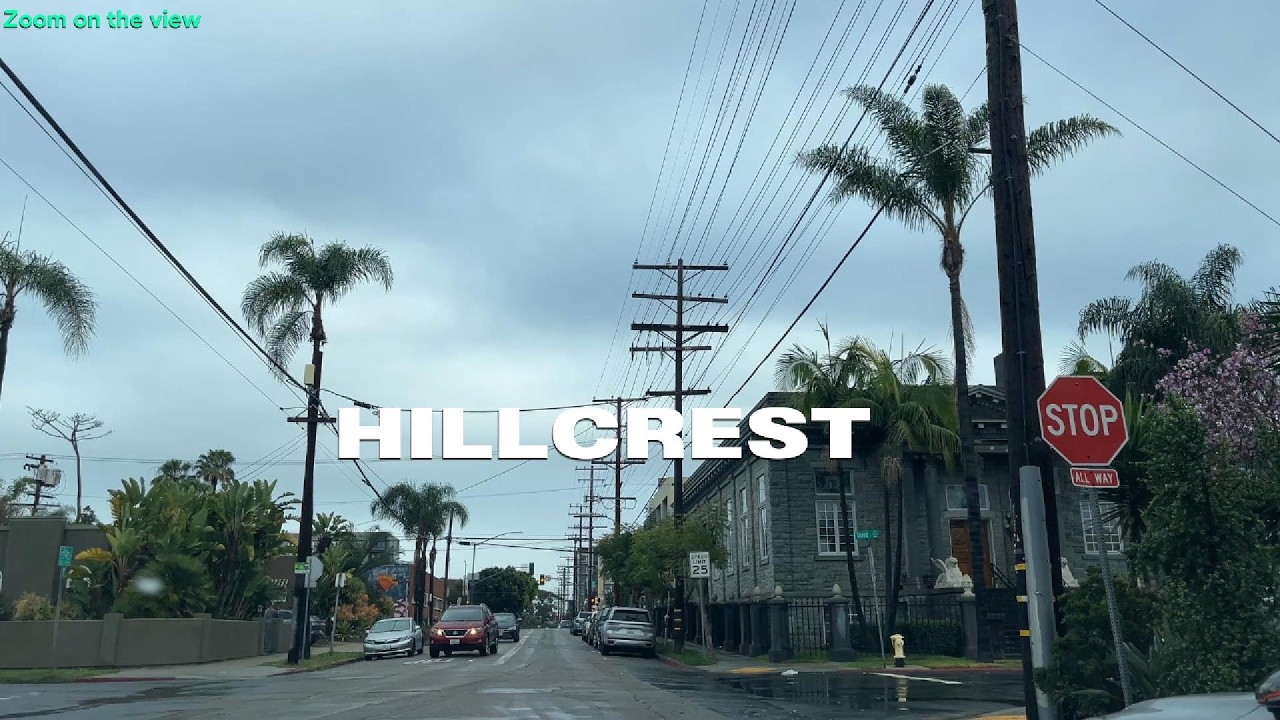 Scenic San Diego Drive | Hillcrest To Park Boulevard