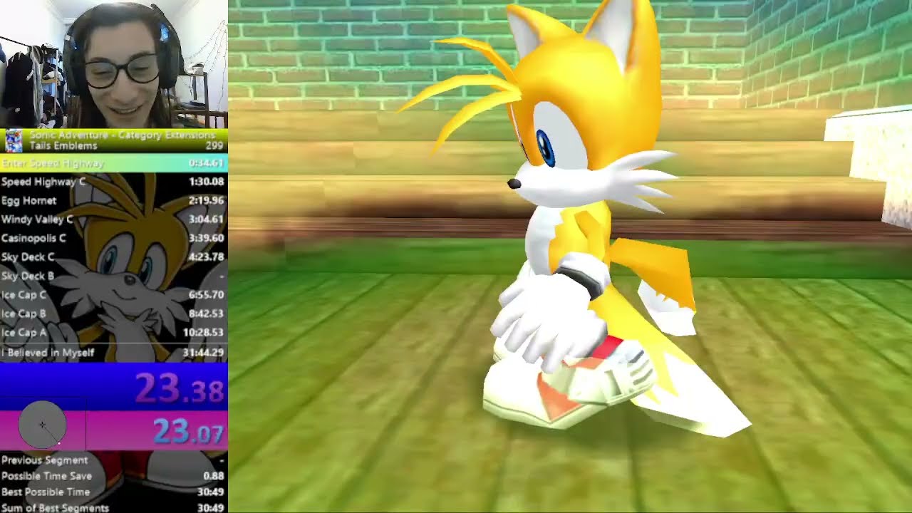 SADX Tails' Emblems in 