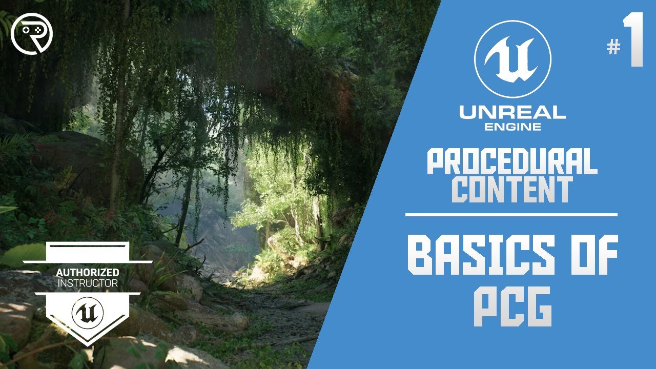 Unreal Engine 5 Tutorial - Procedural Content Generation Part 1: Basics of PCG