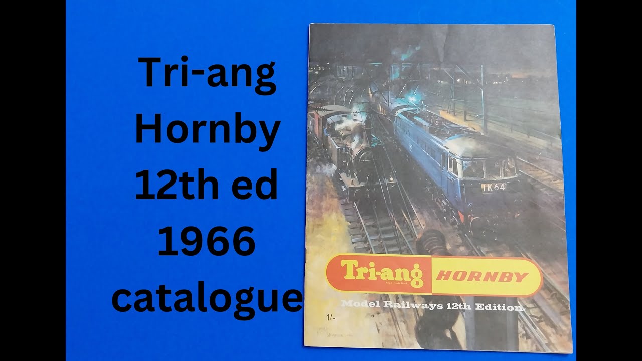Triang Hornby 1966 model railway catalogue full look through from Mangley Town #ModelRailway #Hornby