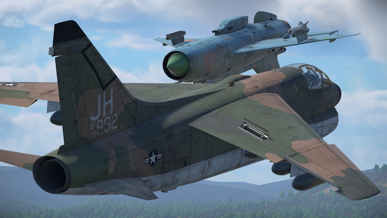 Derribo a 7 con el A-7 | A-7D | War Thunder RB