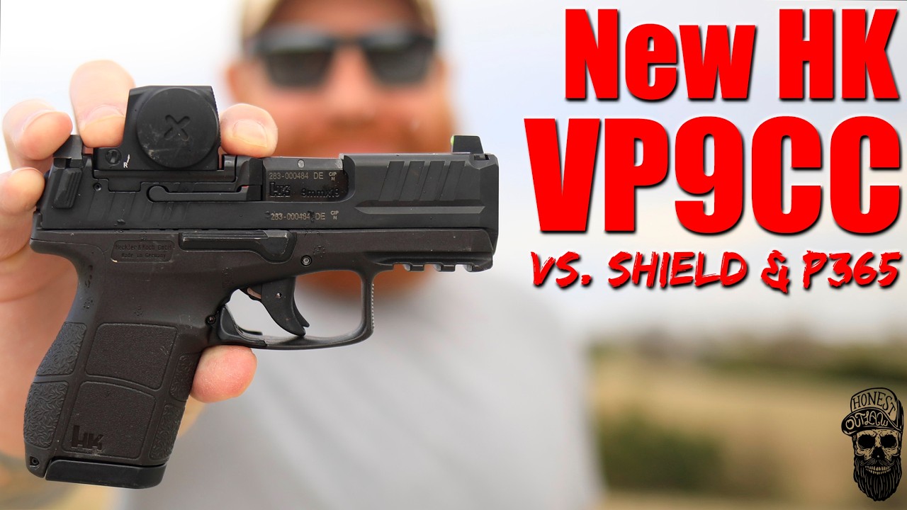 Стоит ли новый HK Micro Compact своих денег? Первые выстрелы из VP9CC в сравнении с S&W Shield Pl...
