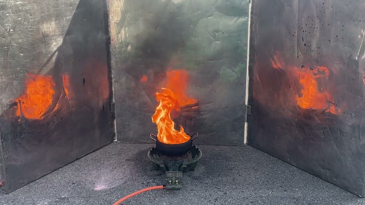 天ぷら油火災の消火方法