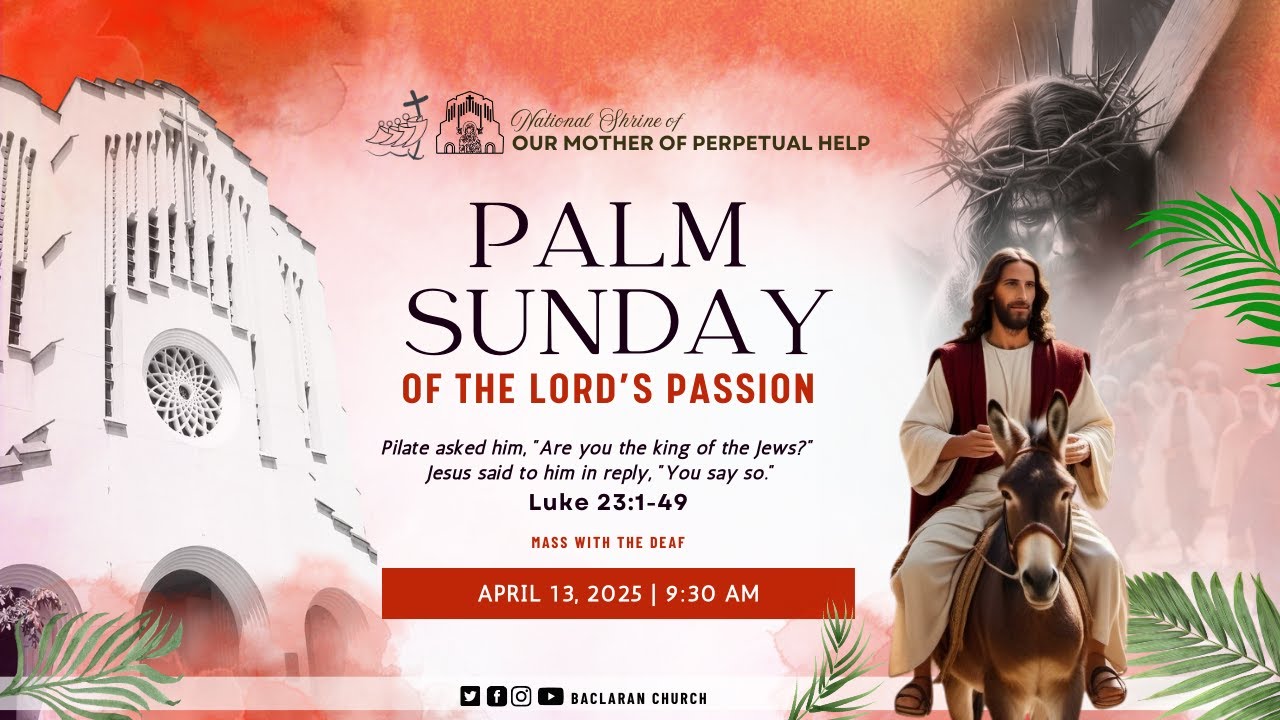 Baclaran Church: Palm Sunday of the Lord's Passion