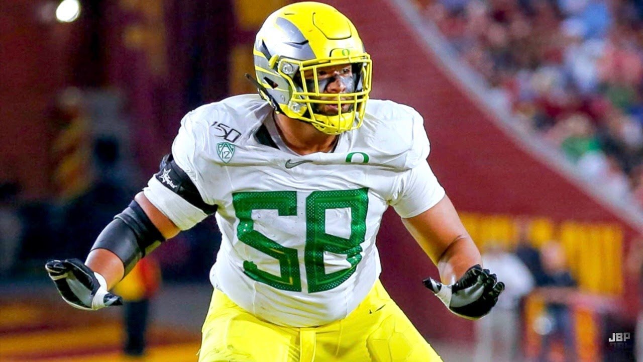 Most DOMINANT Offensive Lineman in College Football 😈 || Oregon LT Penei Sewell Highlights ᴴᴰ