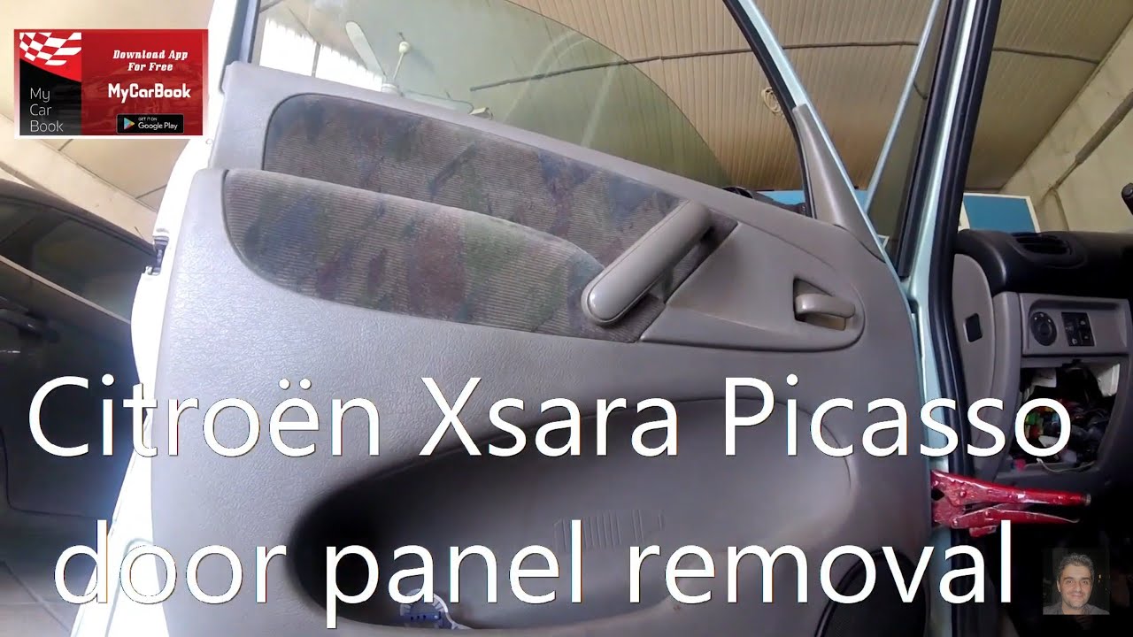 Citroën Xsara Picasso  door panel removal