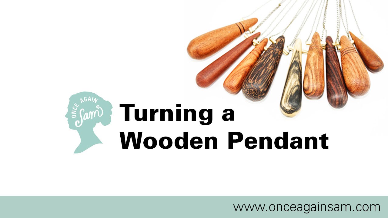 Maker's Eye View: Turning a Wood Pendant