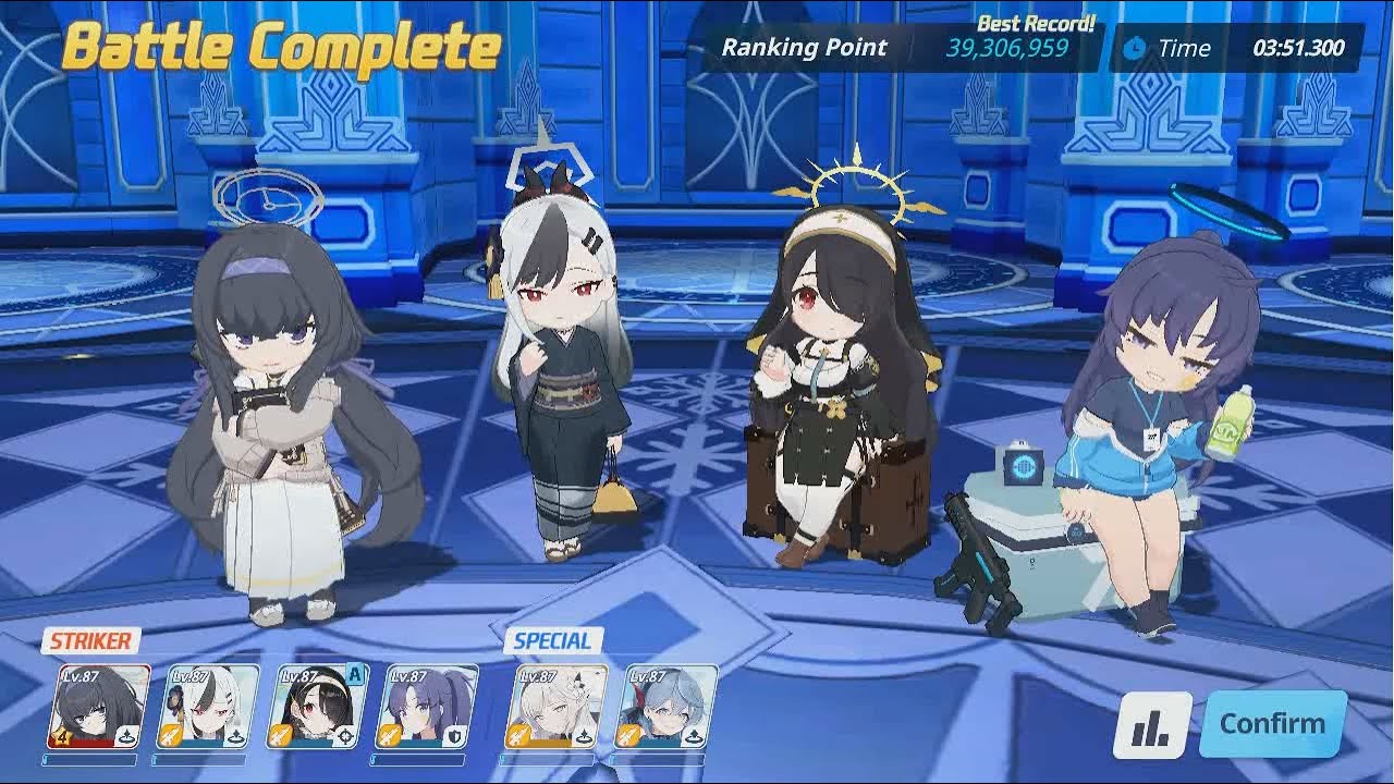 [Blue Archive] Goz Torment Outdoor 2team 39,3mil