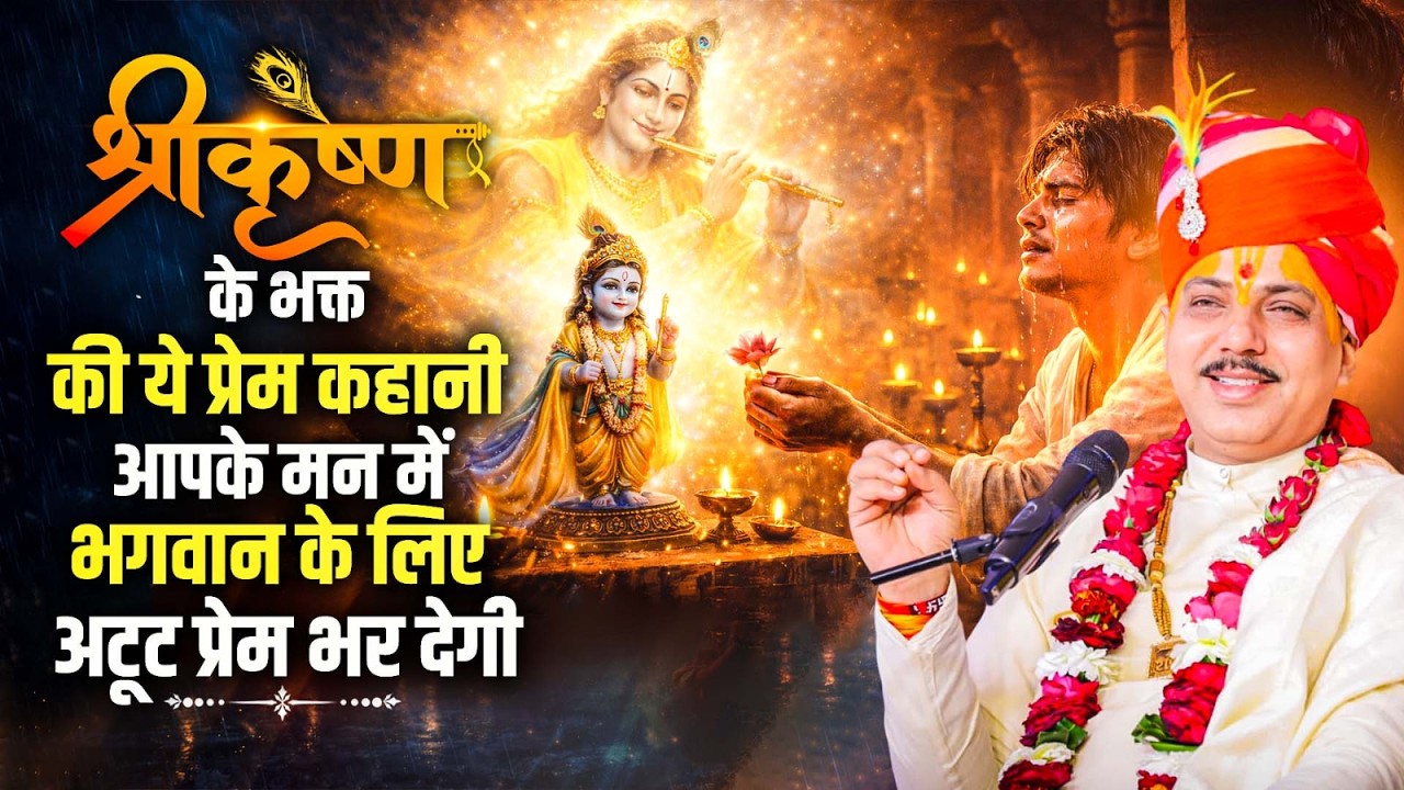 श्री कृष्ण के भक्त की ये प्रेम कहानी आपके मन में भगवान के लिए अटूट प्रेम भर देगी | डॉ. चतुर नारायण