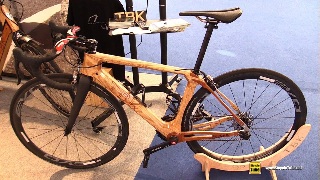 2019 TBK Quimera Wooden Bike - Walkaround - 2018 Eurobike