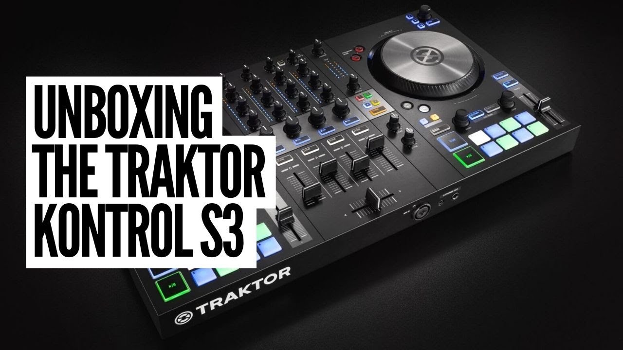 Unboxing the TRAKTOR Kontrol S3