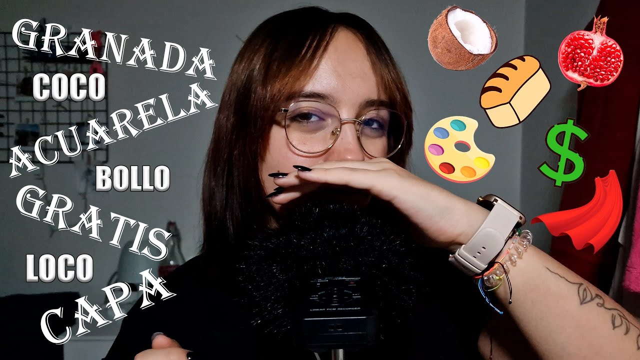 ASMR Palabras DETONANTES Super COSQUILLOSAS | Trigger Words en Español