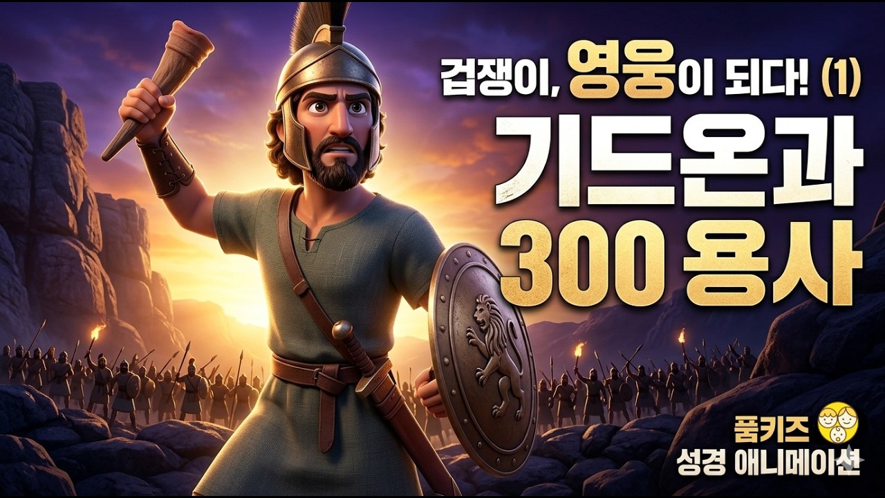 기드온과 300 용사(1) _ 성경 애니메이션