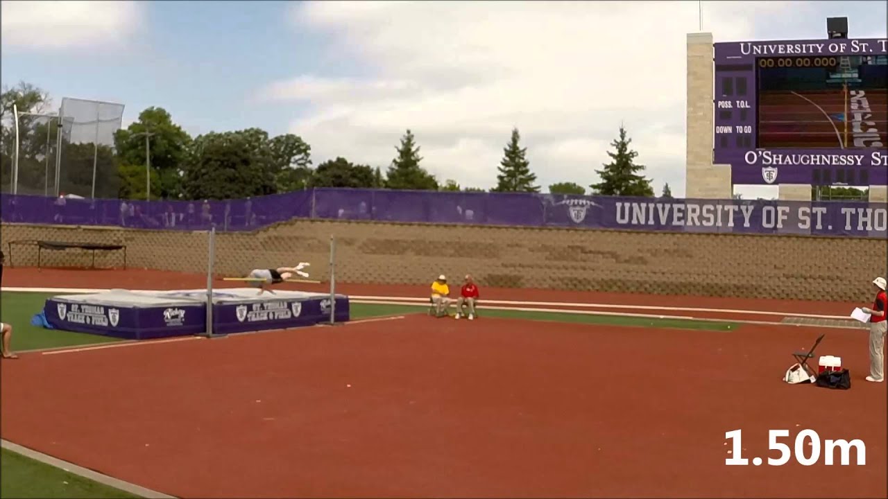 National Senior Games 2015 - m55-59 High Jump