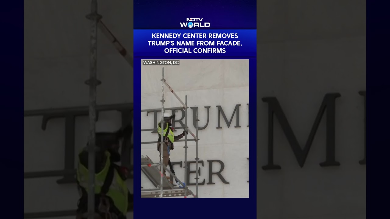 US News | Trump's Name Removed from Kennedy Center After Court Order
