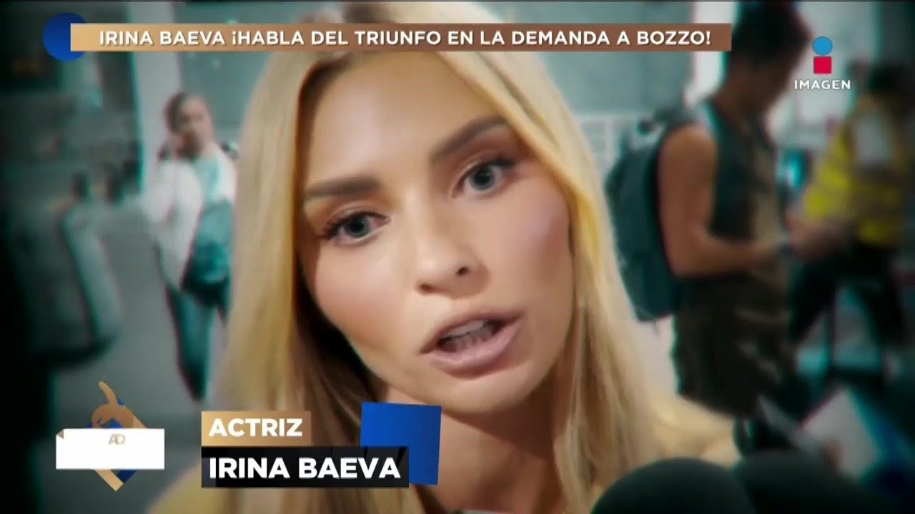 Primeras declaraciones de Irina Baeva tras ganar DEMANDA a Laura Bozzo junto a Gabriel Soto