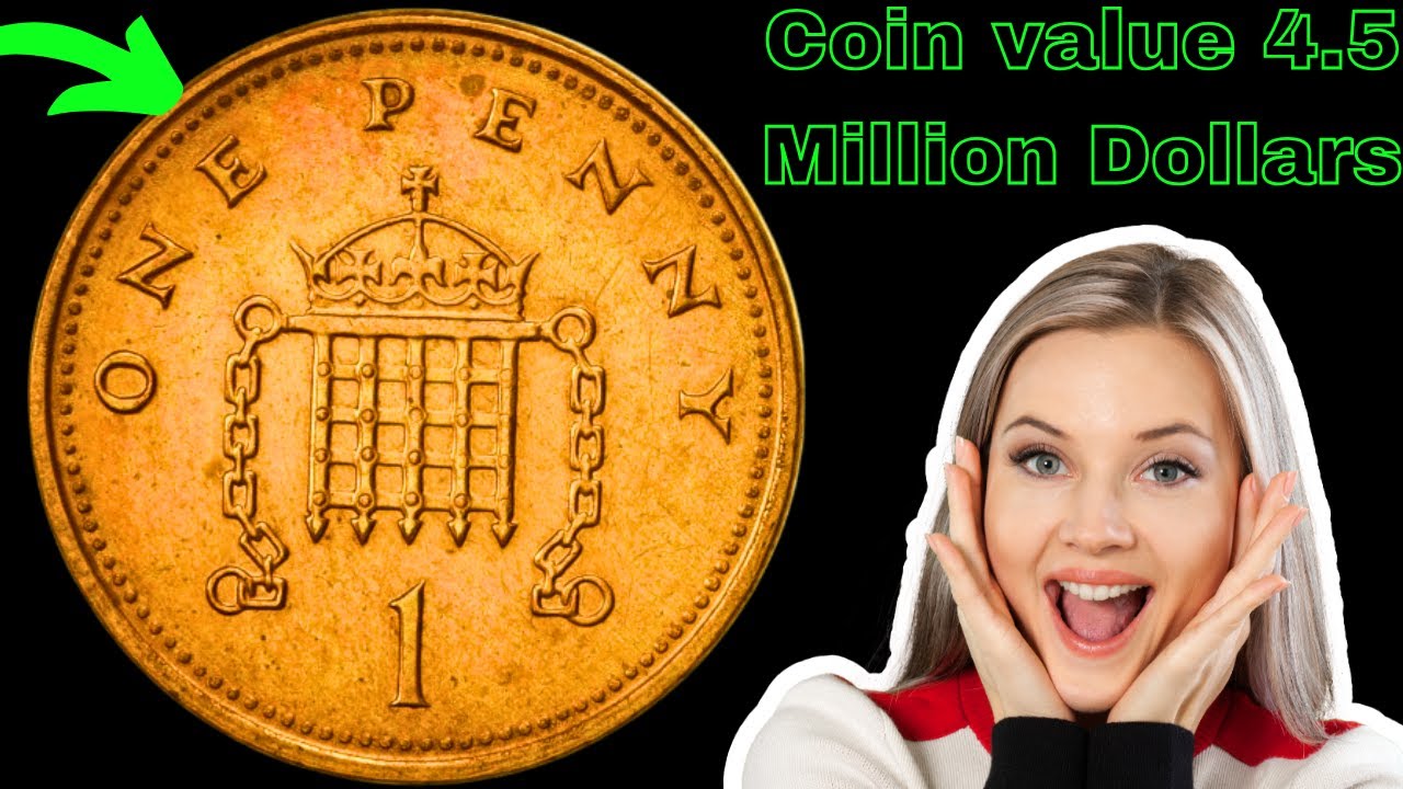 Rare 1 Penny 2001 United Kingdom Coin Worth $4.5 Million || 1 Penny United Kingdom Old Coin #Coin