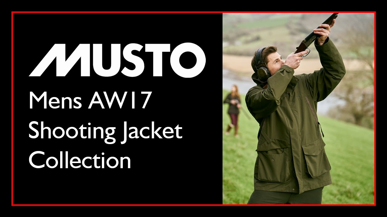 Musto Mens AW17 Shooting Jacket Collection