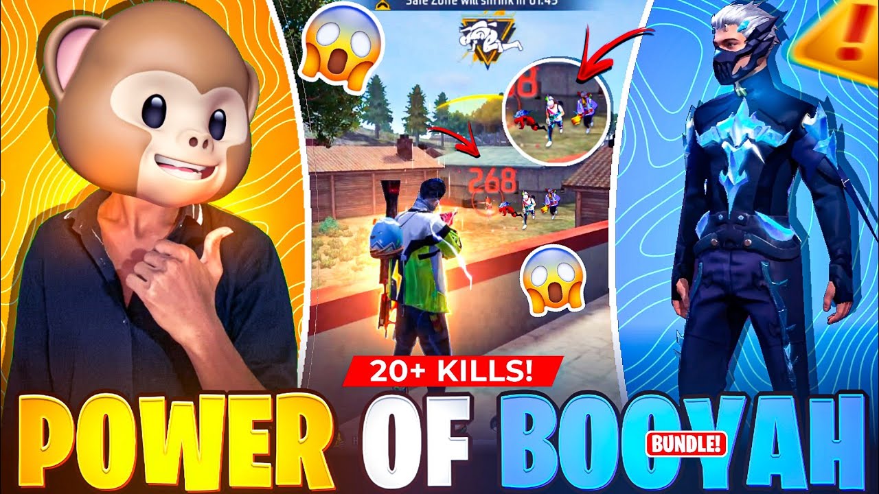 Power Of Booyah బట్టలు..💪🙈🔥 || 20+ Kills 💪💪💪 || @funwithsrbyt || #freefire #funny #srb #comedy
