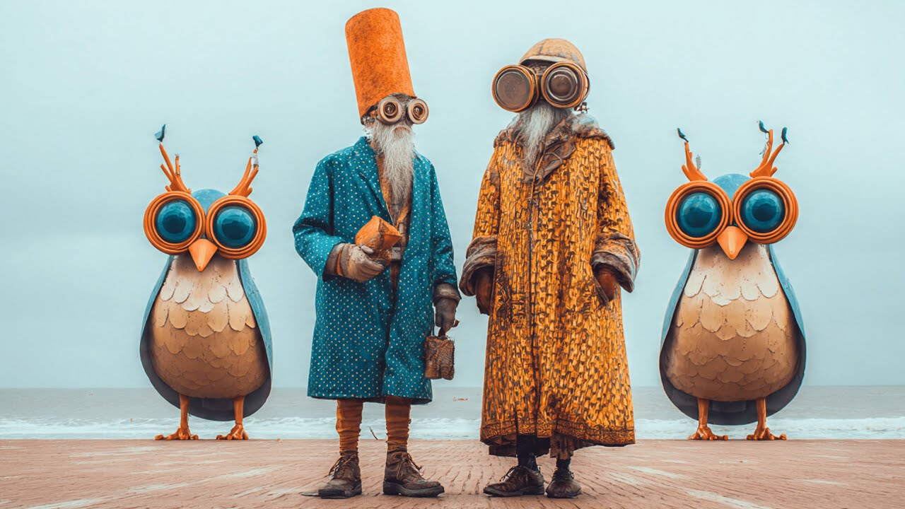 AI Surreal Dance Video 4K: I Found Happiness (Joyful Motion)