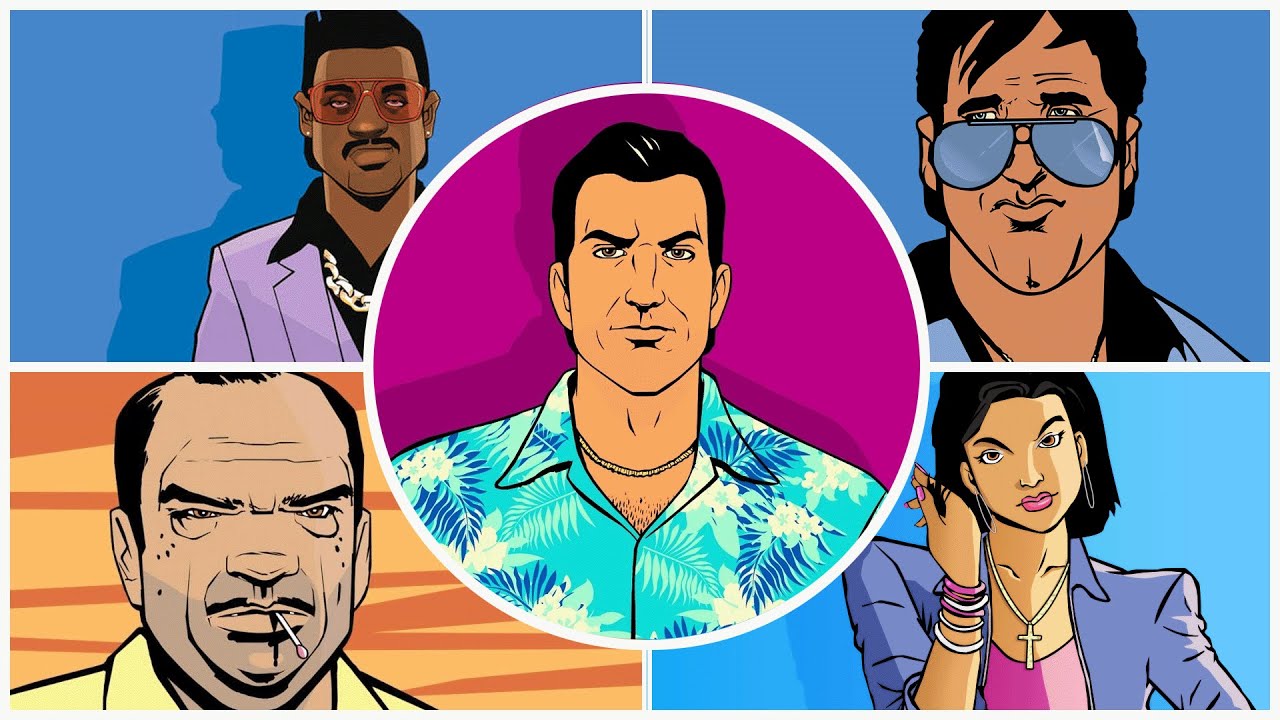Grand Theft Auto Vice City - All Bosses