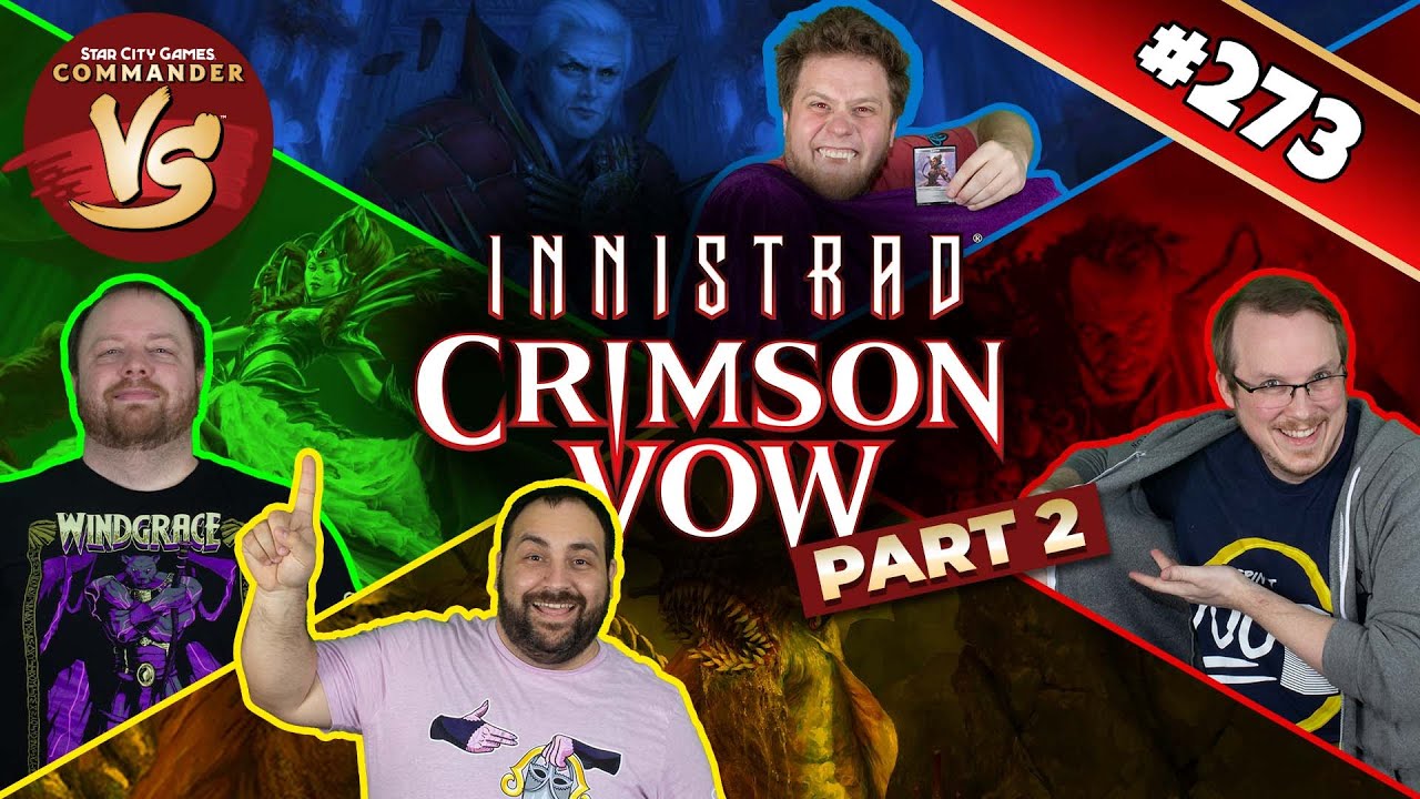 Crimson Vow Showdown Pt. 2 | MTG Commander Gameplay | Commander VS #273