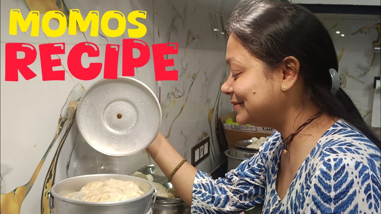 Street style  tasty momos recipe 😋😘