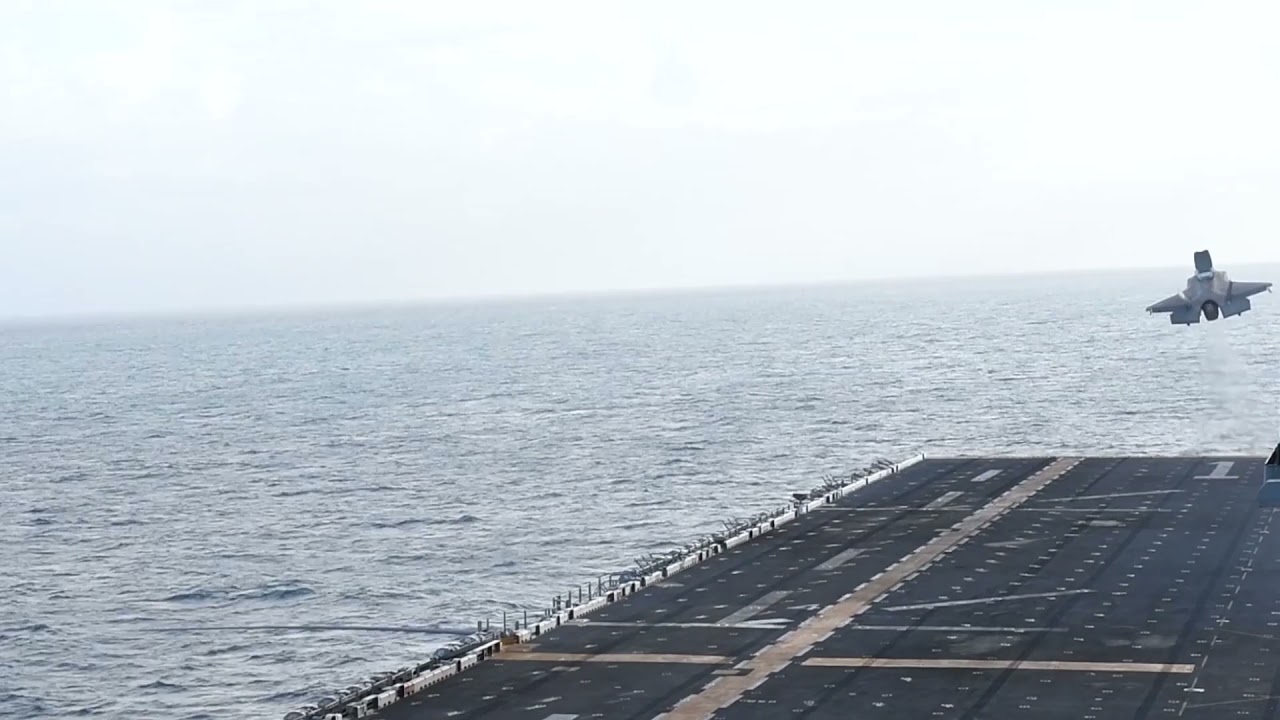 F 35Bの発艦【F 35 Lightning Ⅱ Joint Program Office提供】