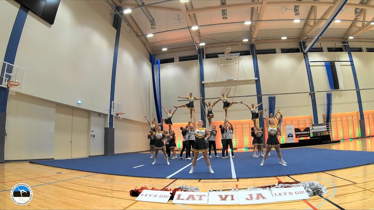 RTU CHEER - RTU CHEER (LAT) 📣 🥈 ✨💖✨ L5T | CHEERLEADING | Estonian Cheer Open 2022 🔥🔥