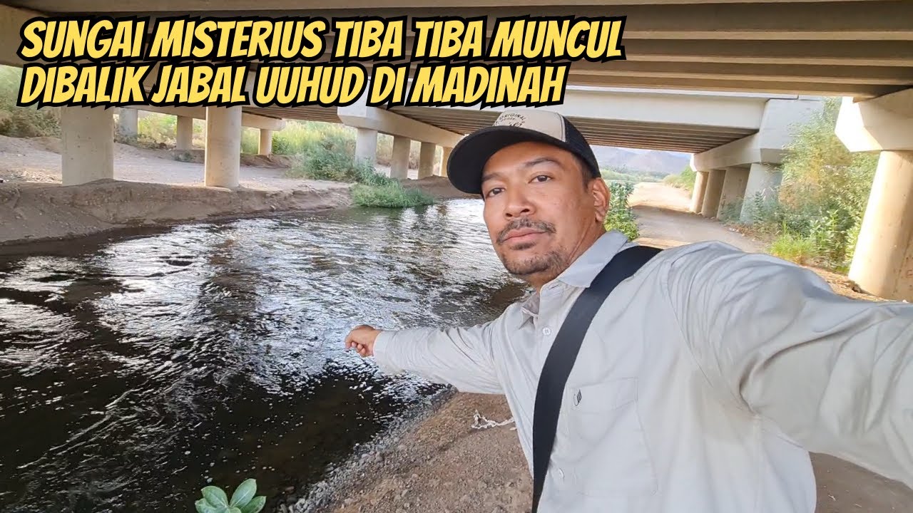 MELAWAN RASA TAKUT !! NEKAD MANCING IKAN DI SUNGAI MISTERIUS DI MADINAH