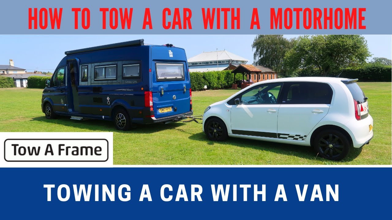 How to Tow a Car with a Van or Motorhome using an A-FRAME | Demo Re-Cap | Vlog 677