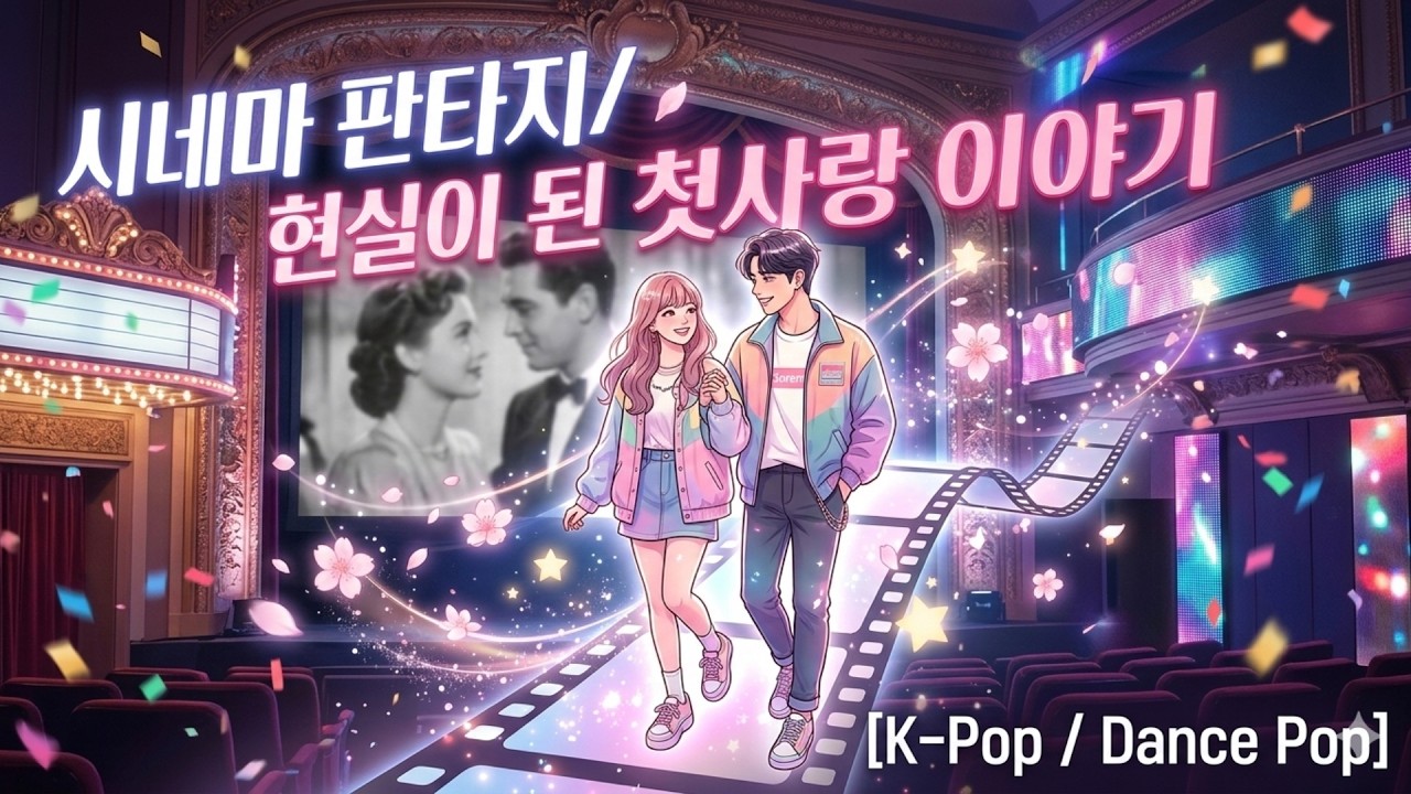 669.Cinema Fantasy [가사/Lyrics]🎬현실이 된 첫사랑 이야기 [K-Pop / Dance Pop]
