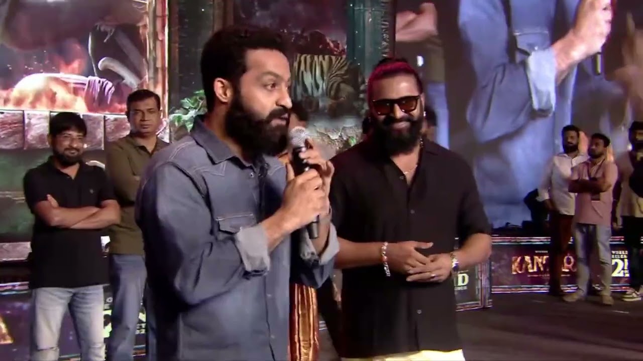 Man of Masses NTR Speech at Kantara Chapter 1 Pre Release Event | Rishab Shetty | Telugu Dhamaka