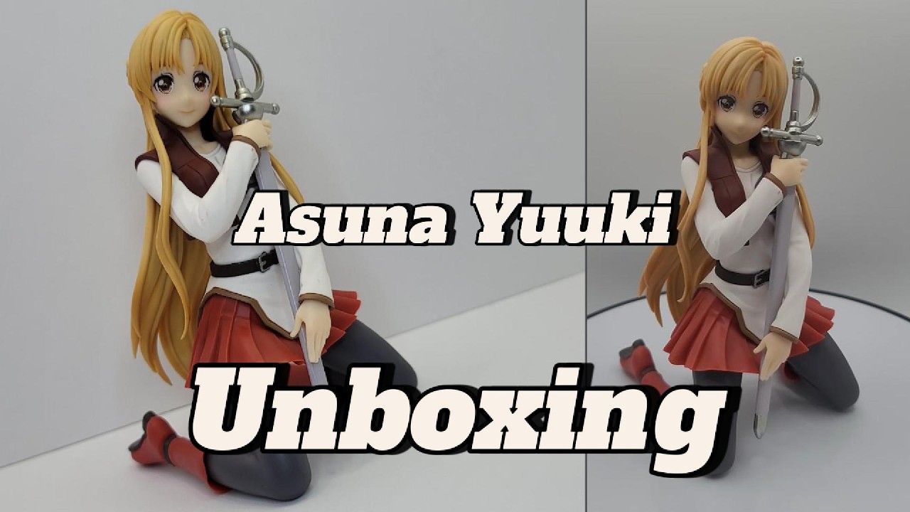 Banpresto Alicization Blading Asuna Figure Unboxing