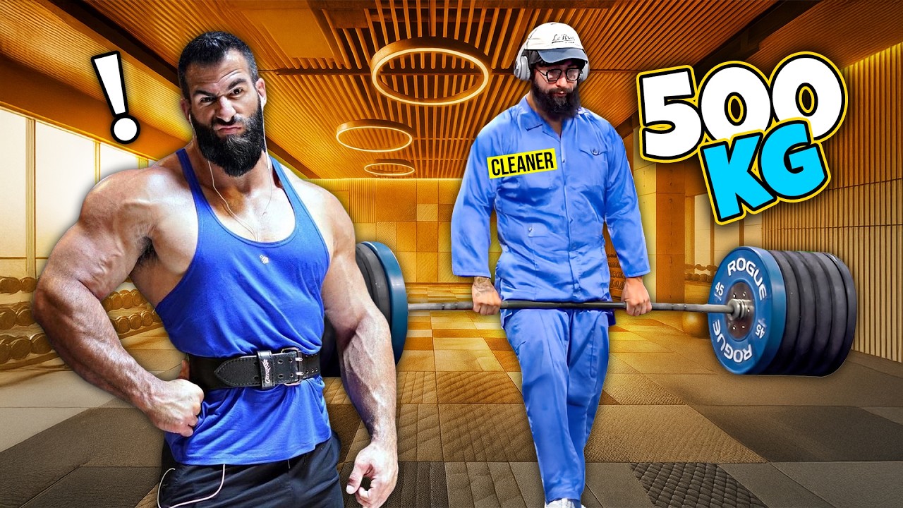 BODYBUILDER VS CLEANER 💪🔥  Anatoly GYM PRANK #16