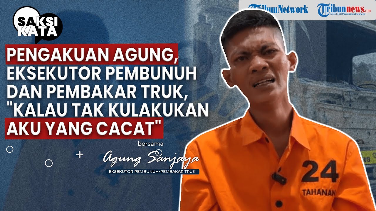 Tangis Penyesalan Otak Pembunuhan dan Pembakaran Sopir Truk di Ogan Ilir, 