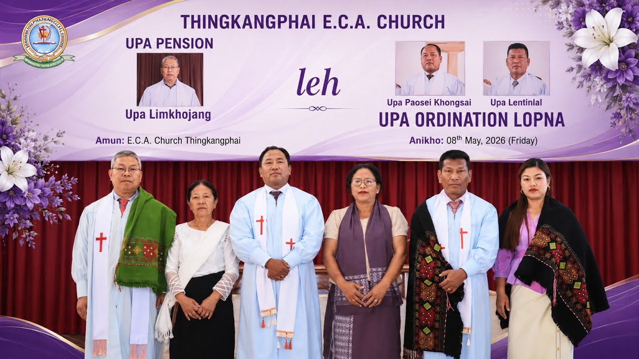 Upa Pension leh Upa Ordination Teni kipapina || 21Feb 2026