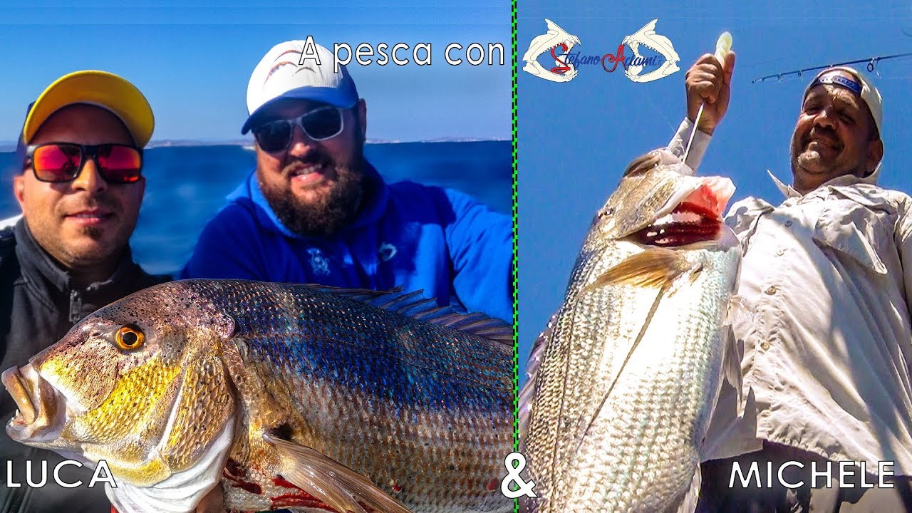 Dentici a traina con il vivo A pesca con Stefano Adami