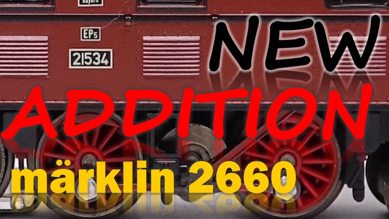 Только что! Märklin 2660 («Баварский экспресс» — EP5)