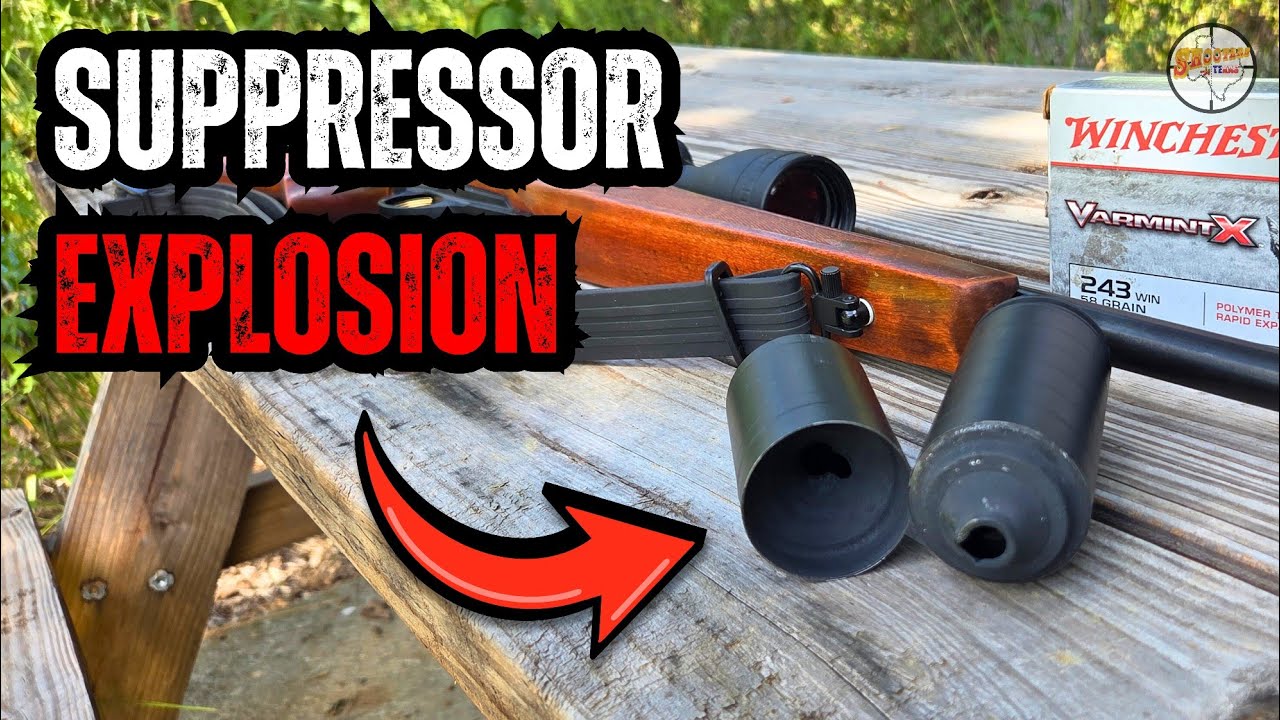 Опыт работы с глушителем .30 Cal: SilencerCo Scythe-TI