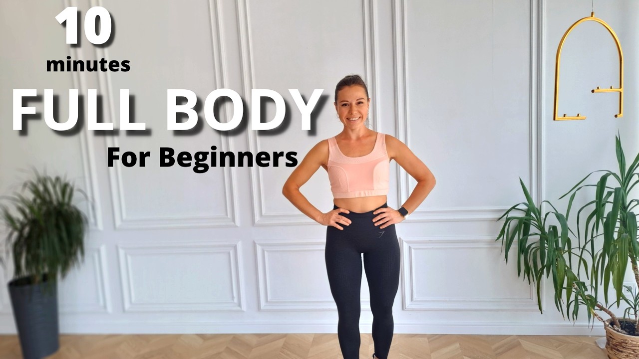 10 MIN FULL BODY Workout for BEGINNERS / No Equipment / Home Workout