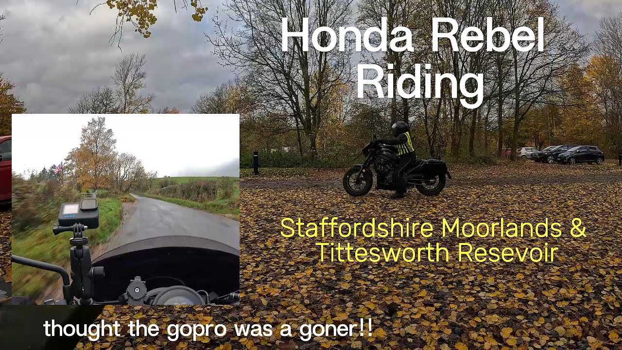 Honda Rebel Riding Staffordshire Moorlands