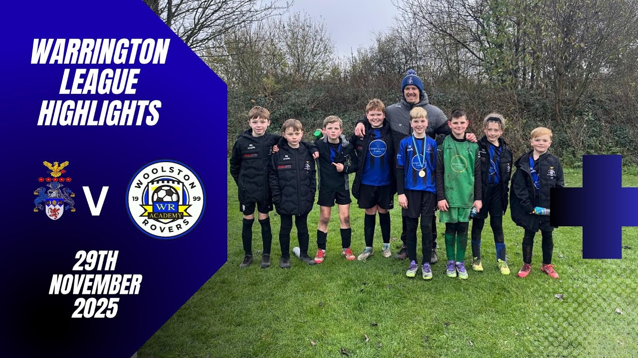 Full Game | Cadishead Blacks v Woolston Rovers Toucans | Warrington JFL | Sat 29th Nov 2025