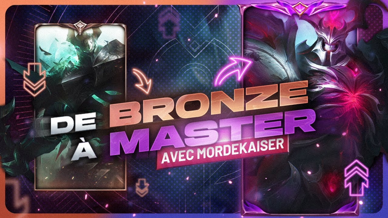 BRONZE to MASTER avec MORDEKAISER en SEULEMENT 3 HEURES !