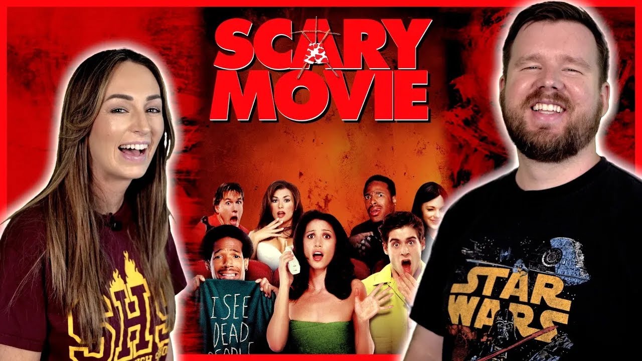 My wife watches SCARY MOVIE for the FIRST time || Movie REACTION