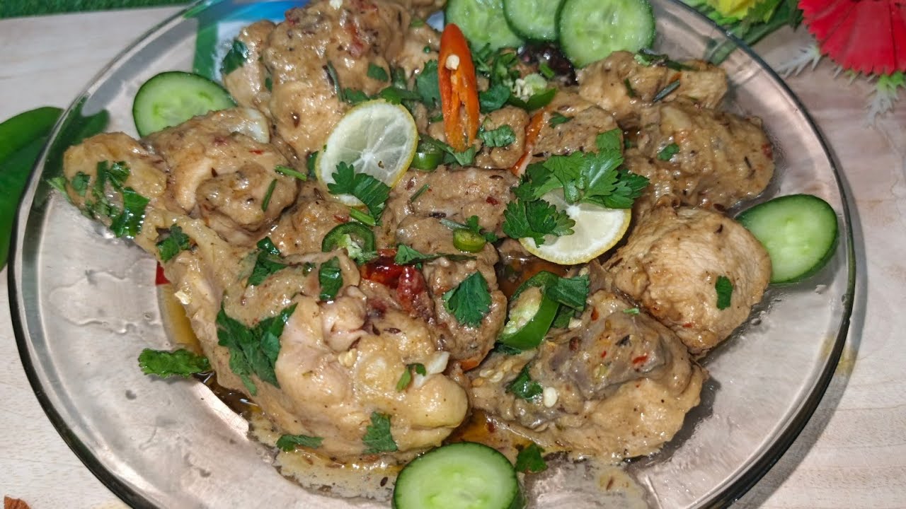 How To Make Chicken White Karahi | Chicken White Karahi In Just 15 minutes | Creamy Chicken Karahi 