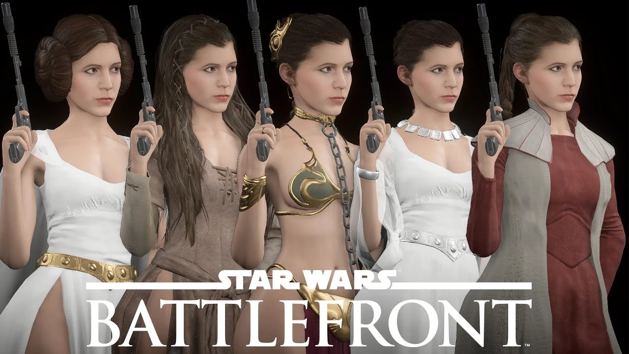 Leia Skin Overhaul by Brenda Mendez | Mod Showcase | Star Wars Battlefront II