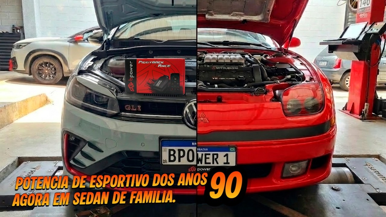 JETTA GLI 2026 com 300CV! Instala&ccedil;&atilde;o Piggyback BPower + Dinam&ocirc;metro SERVITEC.