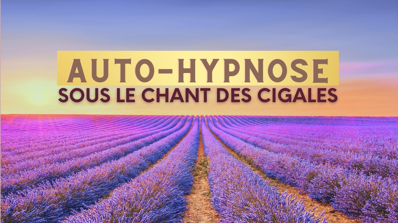Auto-hypnose du CÔLON avec le CHANT des CIGALES - Réduisez SANS EFFORT votre stress intestinal 🌴