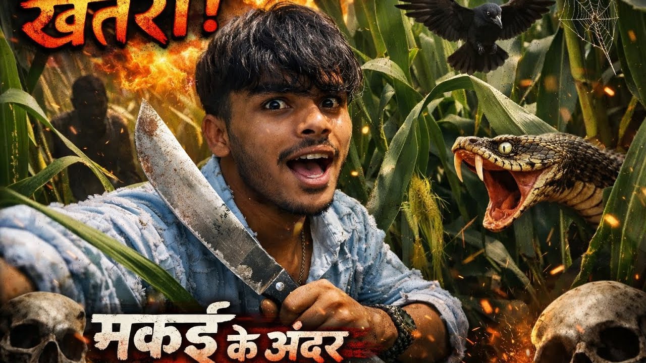 👉मेरे साथ क्या हुआ 😱अकेला मक्का के जंगल में आगये और आगे मिला 😱🌽